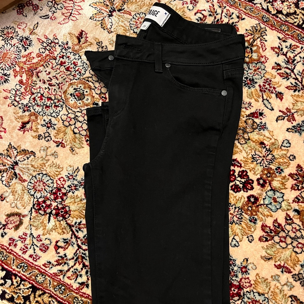 Paige Black Jeans size 29